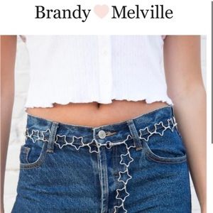 Brandy star steel chain belt